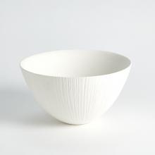 Global Views Company 7.10454 - Torch Bowl - Matte White - Small