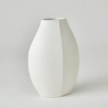 Global Views Company 7.10542 - Wedge Vase - White - Large