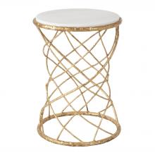 Global Views Company 7.80390 - Tango Accent Table - Gold Leaf