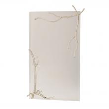 Global Views Company 7.80551 - Twig Mirror - Silver Leaf - Large