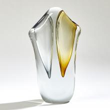 Global Views Company 7.80623 - Duet Vase - Amber/Grey - Large