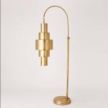 Global Views Company 7.91207 - Babylon Floor Lamp - Antique Brass