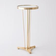 Global Views Company 8.80509 - French Moderne Side Table - Antique Brass