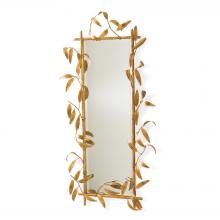 Global Views Company 8.80833 - Bamboo Mirror - Antique Gold