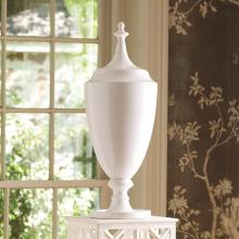 Global Views Company 8.81714 - Grande Urn with Lid - White