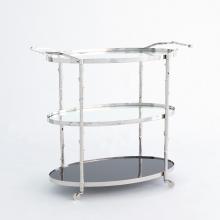 Global Views Company 8.82048 - Arbor Bar Cart - Nickel