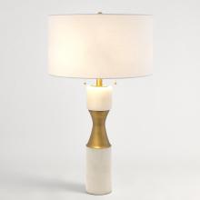 Global Views Company 8.82883 - Marble Cinch Lamp - White