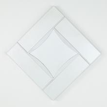 Global Views Company 8.83042 - Diamond Shape Mirror - Silver Leaf