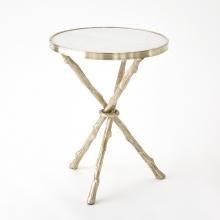 Global Views Company 8976 - Twig Table - Brass/White Marble