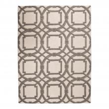 Global Views Company 9.93604 - Arabesque Rug-Grey/Ivory