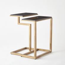 Global Views Company 9.93169 - S/2 C - Nesting Tables - Brass