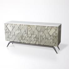 Global Views Company 9.93568 - Triangle Cabinet - Silver