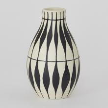 Global Views Company D3.30007 - Napoli Vase - Leaf Pattern