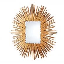 Global Views Company EB0242 - Soleil Mirror - Gold Leaf