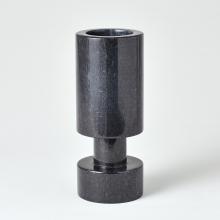 Global Views Company FDS9.90028 - Luc Vase - Black Marble