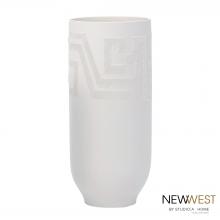 Global Views Company NW7.10001 - Chaco Vase - Matte White - Large