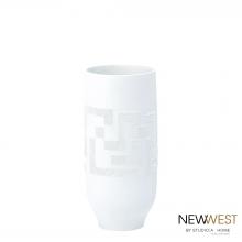 Global Views Company NW7.10002 - Chaco Vase - Matte White - Small