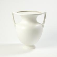 Global Views Company RT7.10001 - Grecian Amphora - Matte White - Large