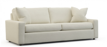 Sherrill Furniture 5597-T/WALNUT/TRIBECA PEBBLE - 84" SOFA