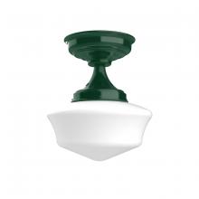 Montclair Light Works FMA021-42 - Schoolhouse 12" flush mount