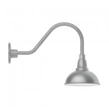 Montclair Light Works GNA105-49 - Cafe 8" gooseneck wall light