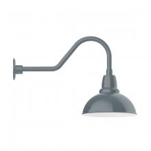 Montclair Light Works GNB106-40 - Cafe 12" gooseneck wall light