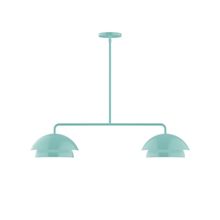 Montclair Light Works MSGX445-48 - 2-Light Axis Linear Pendant (10" Nest pack)