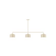 Montclair Light Works MSN419-16 - 3-Light Axis Linear Pendant (8.5" J-Series pack)