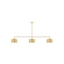 Montclair Light Works MSN419-17 - 3-Light Axis Linear Pendant (8.5" J-Series pack)