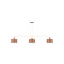 Montclair Light Works MSN419-19 - 3-Light Axis Linear Pendant (8.5" J-Series pack)