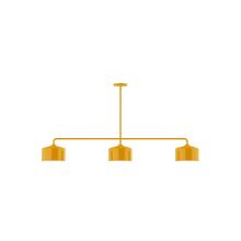 Montclair Light Works MSN419-21 - 3-Light Axis Linear Pendant (8.5" J-Series pack)