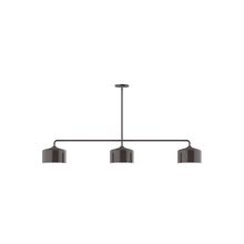 Montclair Light Works MSN419-51 - 3-Light Axis Linear Pendant (8.5" J-Series pack)