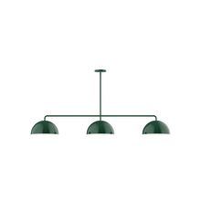 Montclair Light Works MSN432-42 - 3-Light Axis Linear Pendant (12" Axis pack)