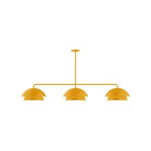 Montclair Light Works MSNX445-21 - 3-Light Axis Linear Pendant (10" Nest pack)