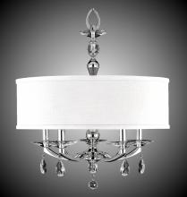 American Brass & Crystal CH5484-O-38G-ST-GL - 19 inch Kensington Empire Drum Shade Chandelier