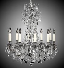 American Brass & Crystal CH9248-A-21S-PI - 10 Light Biella Chandelier