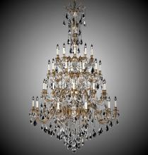 American Brass & Crystal CH9828-A-01G-PI - 40 Light Bellagio Chandelier