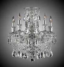 American Brass & Crystal FM2065-OTK-12G-ST - 5 Light Finisterra with draping Flush Mount