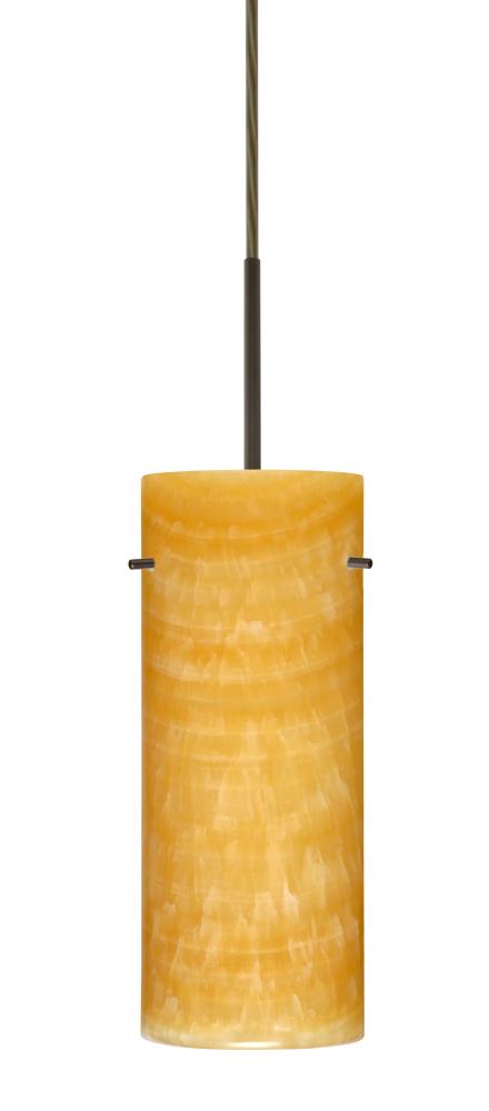 Besa Stilo 10 LED Pendant 1JC Onyx Bronze 1x6W GU24 LED