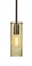 Besa Lighting 1TT-JUNI10GD-EDIL-BR - Besa, Juni 10 Stem Pendant, Gold Bubble, Bronze, 1x4W LED Filament