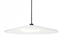 Besa Lighting 1TT-SWANWH-LED-BK - Besa Swan Stem Pendant