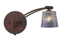 Besa Lighting 1WW-514500-BR - Besa Wall Nico 3 Bronze Clear Stone 1x50W Halogen Gy6.35