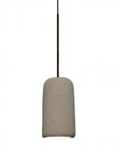 Besa Lighting 1XT-GLIDETN-LED-BR - Besa Glide Cord Pendant, Tan, Bronze Finish, 1x2W LED