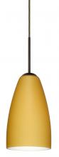 Besa Lighting J-1511VM-BR - Besa Riva 9 Pendant For Multiport Canopy Bronze Vanilla Matte 1x75W Medium Base