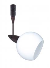 Besa Lighting RSP-155907-06-BR - Besa Spotlight With 6" Stem Palla 3 Bronze Opal Matte 1x35W Halogen Mr11