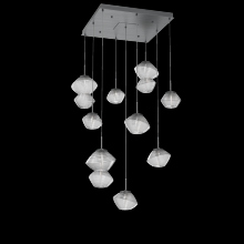 Hammerton CHB0089-09-GM-C-C01-L1 - Mesa Square Pendant Chandelier