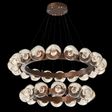 Hammerton CHB0095-2T-BB-FA-CA1-L1 - Luna Radial Ring Chandelier