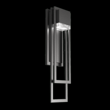 Hammerton ODB0083-01-AG-CC-L2 - Cascade Sconce 18"-Argento Grey-Clear Cast