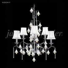 James R Moder 96326AG22E-97 - Murano Collection 6 Light Chandelier