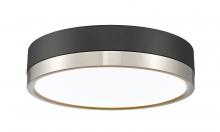 ECOM Only 1006F12-MB-BN-LED - 1 Light Flush Mount